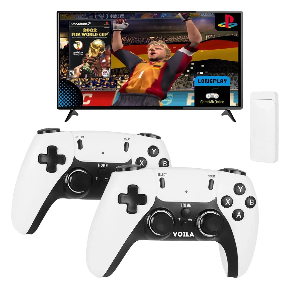 M22 Game Stick 4K HD Output Emuelec 4.3 System Retro Video Game Consoles